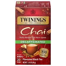 Twinings Té Chai Descafeinado - 20 Bolsitas
