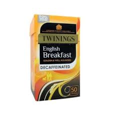 Té Negro Descafeinado Twinings - Caja de 50 Bolsitas