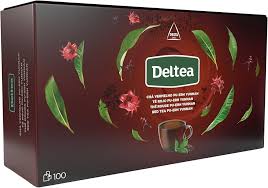 Deltea - Té Rojo Pu-Erh en 100 Bolsitas