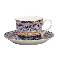 Té Clásico Retro: Juego de Taza de Café