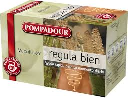 Pompadour Regula Bien - 20 Bolsitas de Infusión