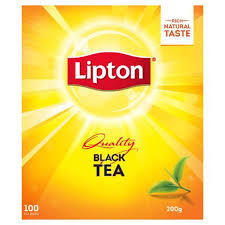Té Negro Lipton 200g - 100 Bolsitas