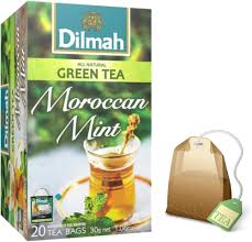 Té Verde Puro con Menta Marroquí de Dilmah