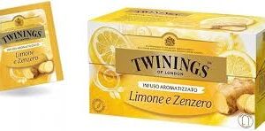 Twinings Té Frutal Limón y Jengibre - 25 Bolsitas