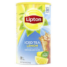 Mezcla de Té Helado Lipton con Limón 38 qt