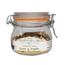 Infusión de Jengibre y Limón Gaiavitae® en Tarro de Cristal