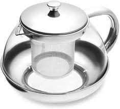 Jarra de Cristal con Filtro para Infusiones y Té