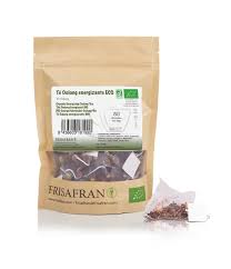 FRISAFRAN | Té Oolong Energizante Ecológico - 30 Bolsitas