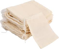 Bolsitas de Té de Algodón Pinsheng - 50 Piezas