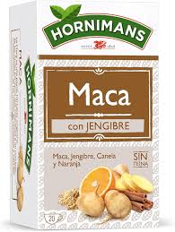 Hornimans Infusión Natural de Maca y Jengibre - 20 Bolsitas