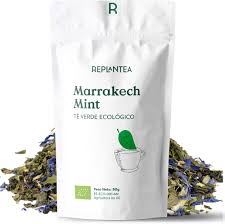 TE VERDE MORUNO HIERBABUENA - 100% Orgánico de Marrakech
