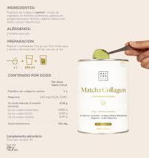 Colágeno Marino con Magnesio y Té Matcha