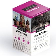 Montecelio - Té Matrioska en Pirámides - Estuche 15 Unidades