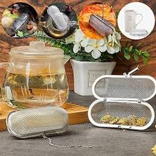Juego de 2 Bolas de Té de Acero Inoxidable