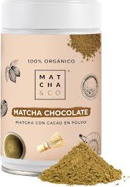 Matcha & CO: Té Matcha Chocolate Orgánico (80g)