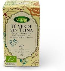 Té Verde Sin Teína Artemis - 20 Bolsitas