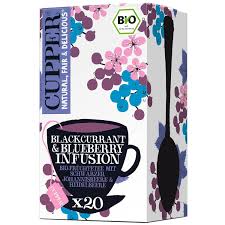 CUPPER - Infusiones Ecológicas de Grosella Negra (20 Bolsitas)