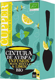 CUPPER - 20 Bolsitas Ecológicas de Infusión Cintura de Avispa