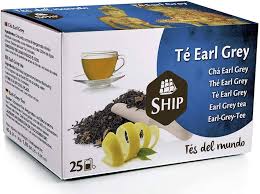 Té Earl Grey - 25 Unidades - Alivio de Náuseas