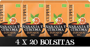 Cupper - Pack Ecológico de 4 Cajas con 20 Bolsitas de Infusiones