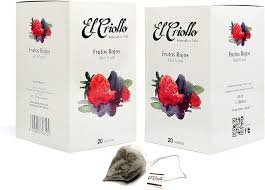 El Criollo - Infusión Gourmet de Frutos Rojos (Pack 2x20)