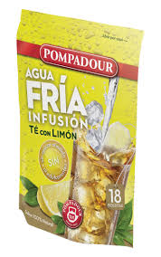 Pompadour Infusión Fría de Limón - 18 Bolsitas