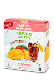 Té Frío Zero Instantáneo Castello Mango - 15 Sobres