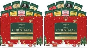 VAHDAM: Set de Té Navideño Feliz Navidad