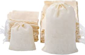 Bolsitas de Té de Algodón - 60 Piezas