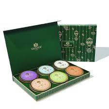 VAHDAM: Caja Regalo de Muestrario de Té Verde (6 Infusiones)