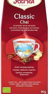 Yogi Tea Clásico Chai: Infusión Ayurvédica de Canela