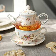 Juego de Té FURLOU: Tetera y Taza para Uno