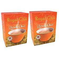 Royal Chai Karak Chai Endulzado - Paquete Doble 200 g