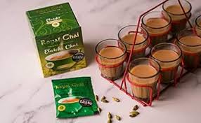 Royal Chai Elaichi Sin Azúcar - Paquete de 4 (180 g)