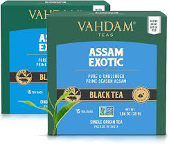 Té Negro Assam VAHDAM - 30 Bolsitas