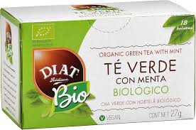 Té Verde Ecológico con Menta DIAT Radisson