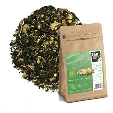 Té Verde Ecológico con Jengibre y Limón - 100g