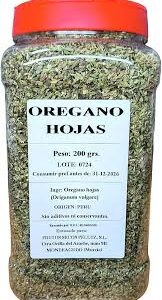 Orégano Hoja 200g - Tarro Premium