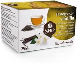 Té Negro con Vainilla - Caja de 25 Bolsitas