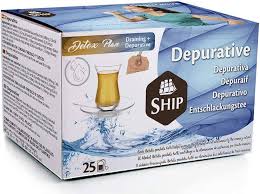 Infusión Depurativa Ship - 25 Unidades para Digestión y Pérdida de Peso