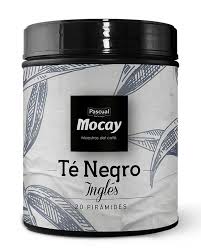 Mocay - Infusiones de Té Negro Inglés en Lata de 40 Pirámides