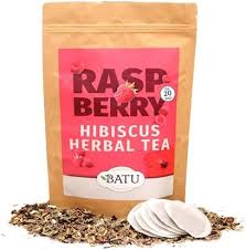 BATU Té de Hibisco con Frambuesa y Hierba Limón