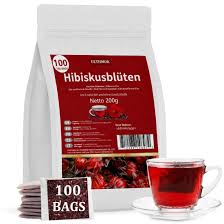 Té de Hibisco 100% Natural - Infusión Sin Cafeína (100 Bolsas)