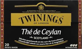 Twinings Té de Ceylán Escocia - 20 Bolsitas