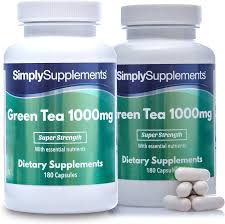 Extracto de Té Verde 1000 mg con Cromo - 360 Cápsulas