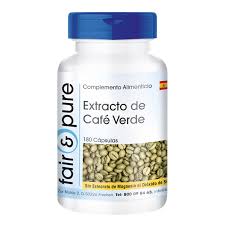 Fair & Pure® - Extracto de Café Verde 500mg - Vegano y Natural