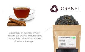 Té Negro Ecológico con Canela 100g - Antioxidante FRISAFRAN