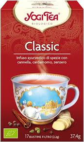 Yogi Tea Clásico: Infusión Ayurvédica de Canela y Especias