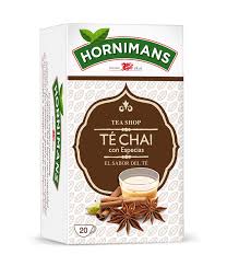 Hornimans Té Chai Especiado 100% Natural - 20 Bolsitas