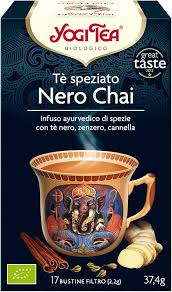 Yogi Tea - Chai Negro: Infusión Ayurvédica de Especias